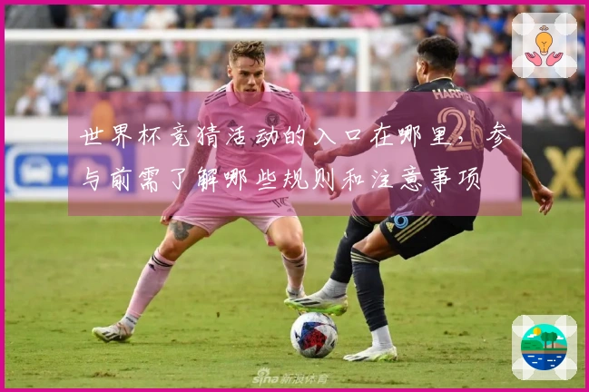 世界杯竞猜活动的入口在哪里，参与前需了解哪些规则和注意事项
