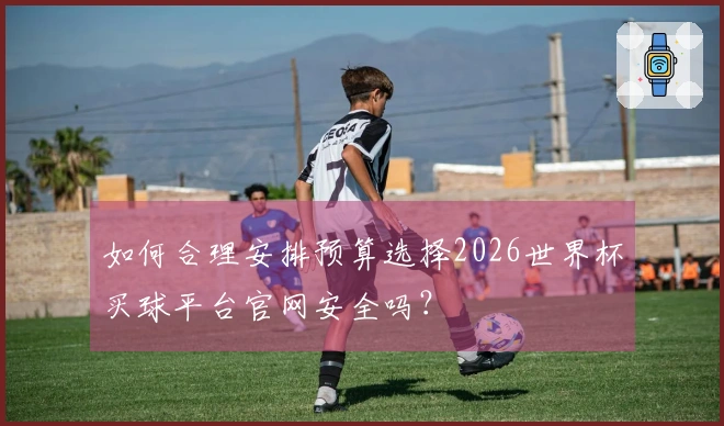 如何合理安排预算选择2026世界杯买球平台官网安全吗？