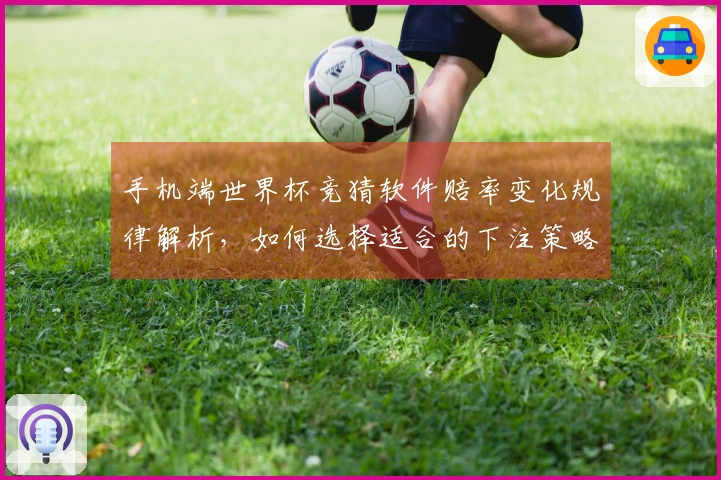 手机端世界杯竞猜软件赔率变化规律解析，如何选择适合的下注策略